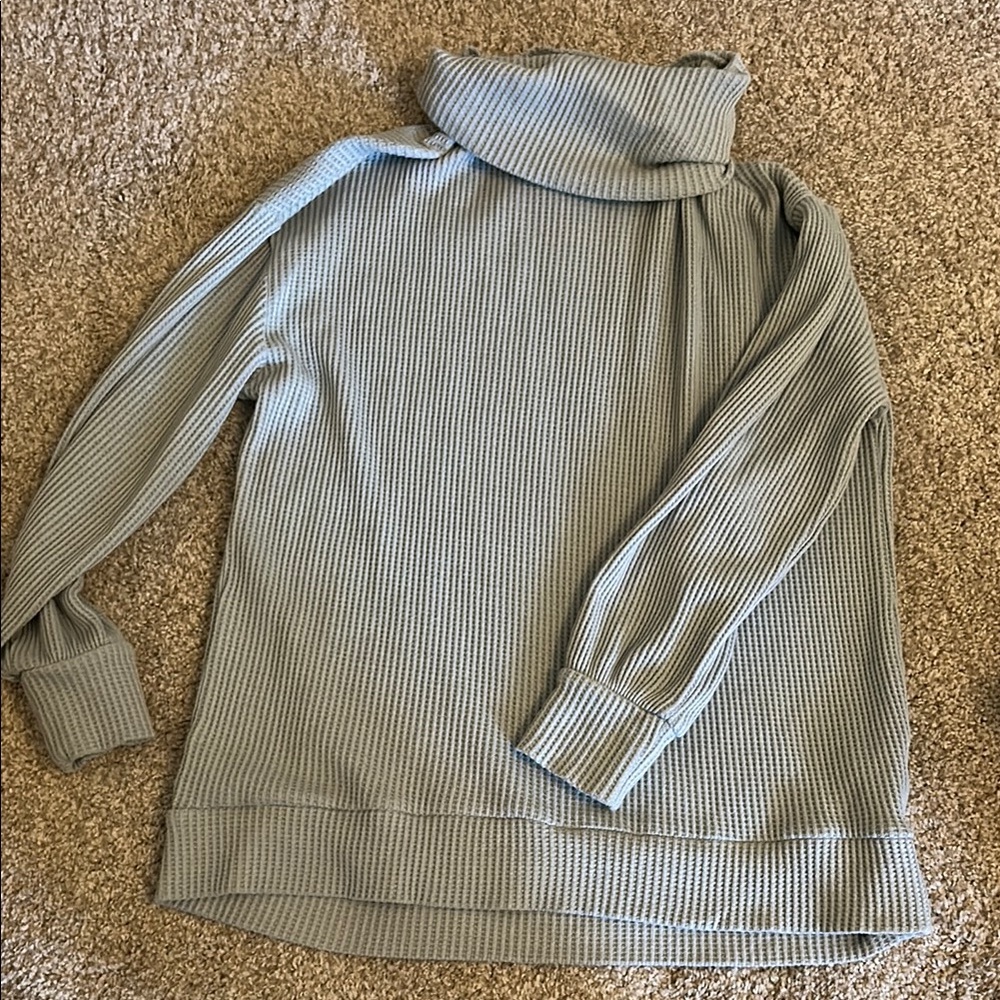 GAP Light blue Turtleneck Women Sweater